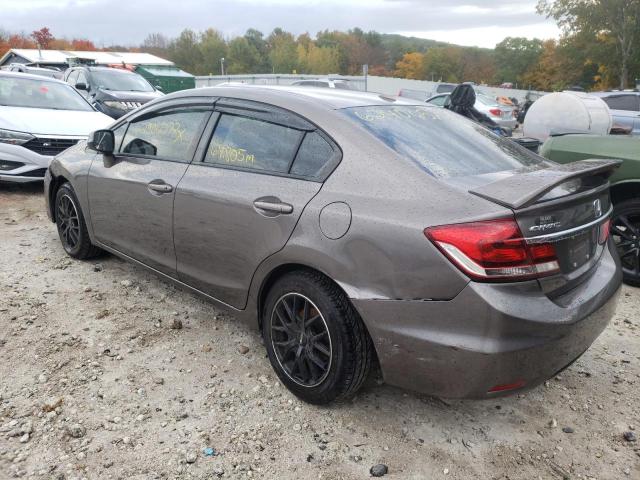 Photo 3 from auction – 2013 HONDA CIVIC EXL with VIN 19XFB2F97DE284603