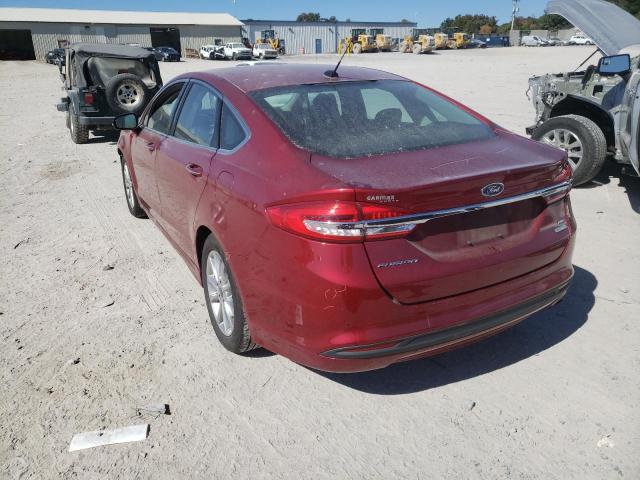 Photo 3 from auction – 2017 FORD FUSION SE with VIN 3FA6P0HDXHR153502