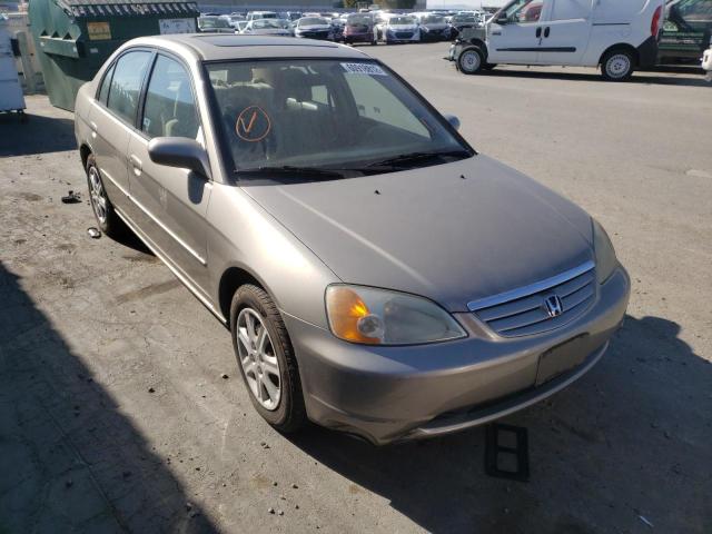 Photo 1 from auction – 2003 HONDA CIVIC EX with VIN 2HGES267X3H592878