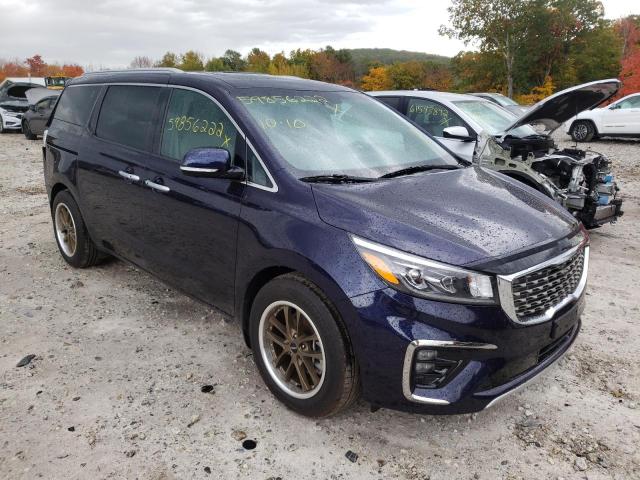 KIA SEDONA EX 2021 with VIN KNDMC5C16M6672206 - Photo from auction
