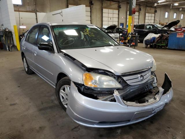 HONDA CIVIC LX 2003 with VIN 2HGES16583H597621 - Photo from auction
