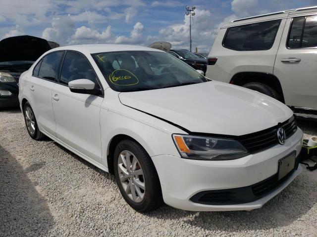 VOLKSWAGEN JETTA SE 2012 with VIN 3VWDX7AJ7CM420818 - Photo from auction