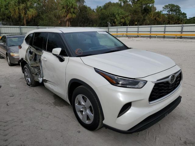 Photo 9 from auction – 2021 TOYOTA HIGHLANDER with VIN 5TDCZRAH4MS047031