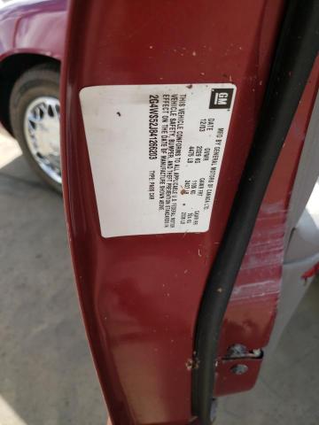 Photo 10 from auction – 2004 BUICK CENTURY CU with VIN 2G4WS52J841266203