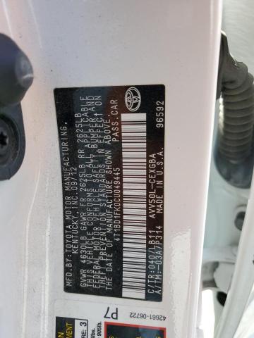 Photo 10 from auction – 2012 TOYOTA CAMRY HYBR with VIN 4T1BD1FK0CU049445
