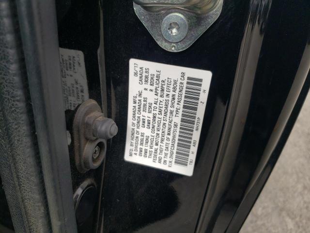 Photo 10 from auction – 2017 HONDA CIVIC SI with VIN 2HGFC3A50HH751587