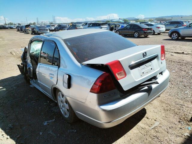 Photo 3 from auction – 2002 HONDA CIVIC EX with VIN 2HGES26792H536042
