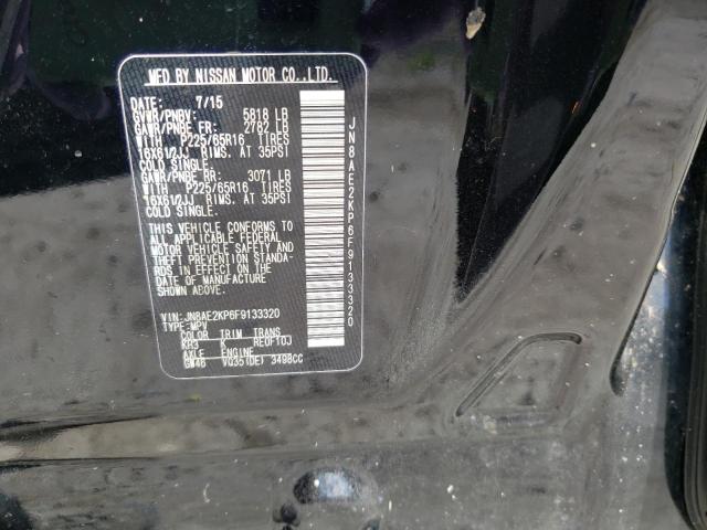 Photo 10 from auction – 2015 NISSAN QUEST S with VIN JN8AE2KP6F9133320