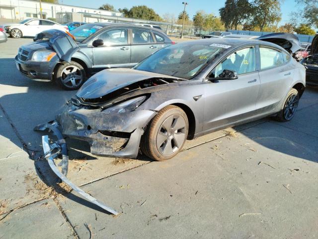 Photo 2 from auction – 2022 TESLA MODEL 3 with VIN 5YJ3E1EA1NF329093
