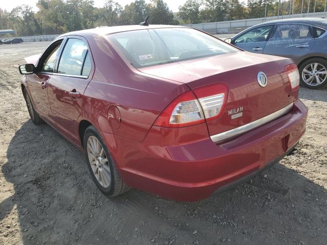 Photo 3 from auction – 2008 MERCURY MILAN PREM with VIN 3MEHM08Z98R654418