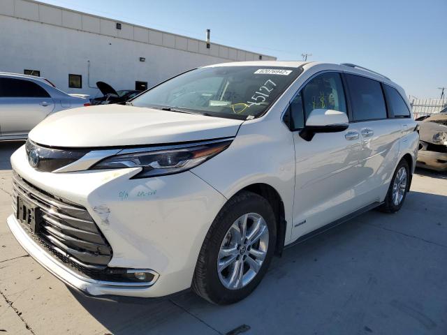 Photo 2 from auction – 2021 TOYOTA SIENNA LIM with VIN 5TDESKFC0MS015789