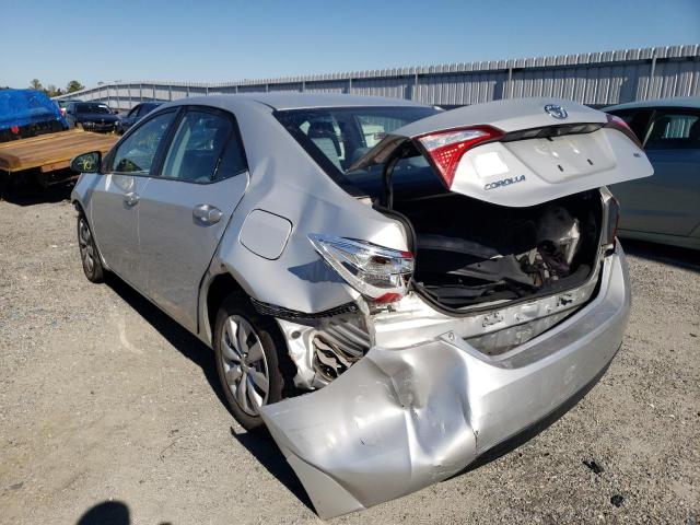 Photo 3 from auction – 2015 TOYOTA COROLLA L with VIN 2T1BURHE4FC395199