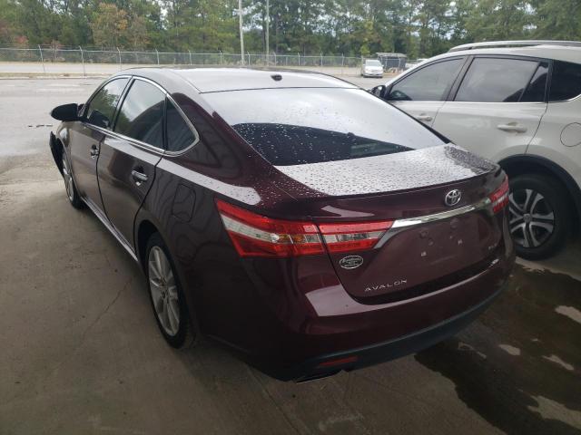 Photo 3 from auction – 2013 TOYOTA AVALON BAS with VIN 4T1BK1EB0DU011822