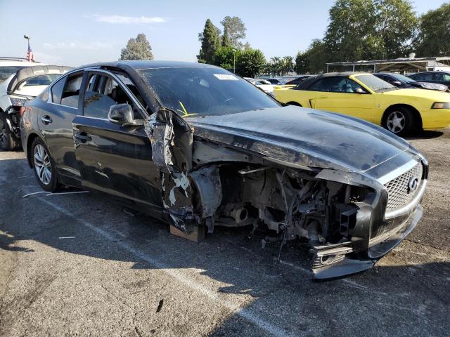INFINITI Q50 BASE 2017 with VIN JN1CV7AP9HM642355 - Photo from auction