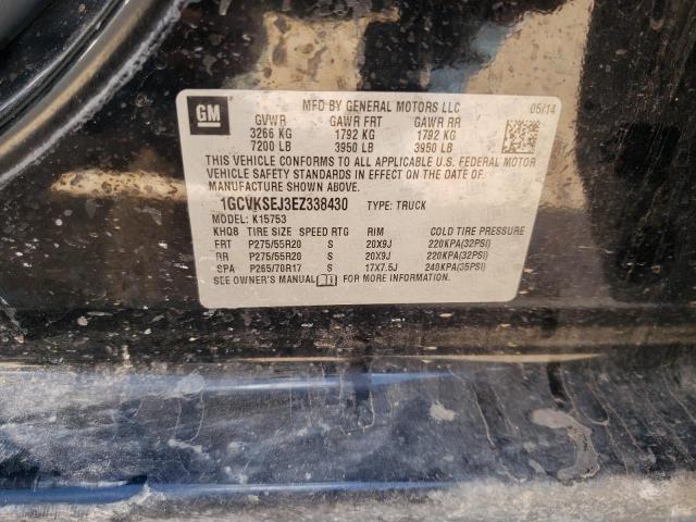 Photo 10 from auction – 2014 CHEVROLET SILVERADO with VIN 1GCVKSEJ3EZ338430