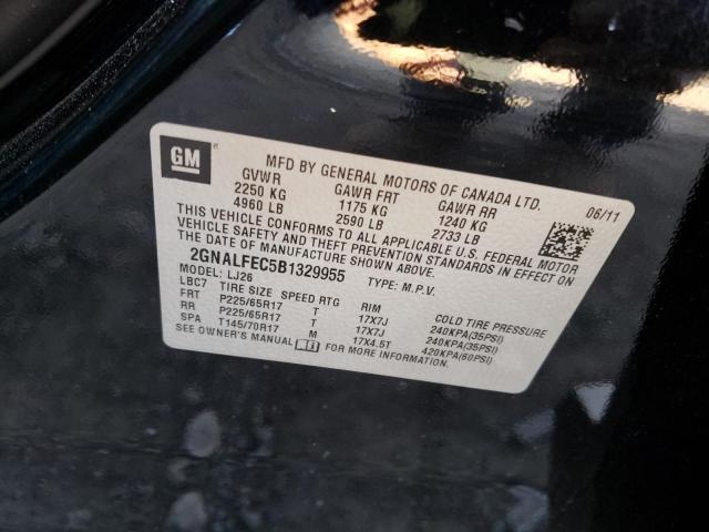 Photo 10 from auction – 2011 CHEVROLET EQUINOX LT with VIN 2GNALFEC5B1329955