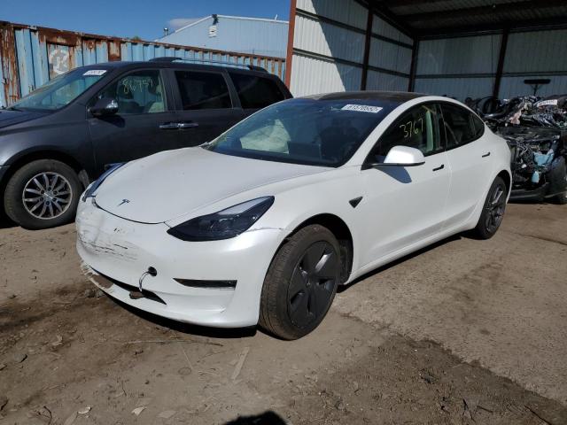 Photo 2 from auction – 2022 TESLA MODEL 3 with VIN 5YJ3E1EB5NF274821