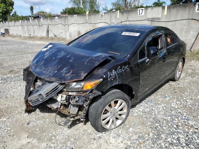 Photo 2 from auction – 2012 HONDA CIVIC EX with VIN 2HGFB2F86CH308319