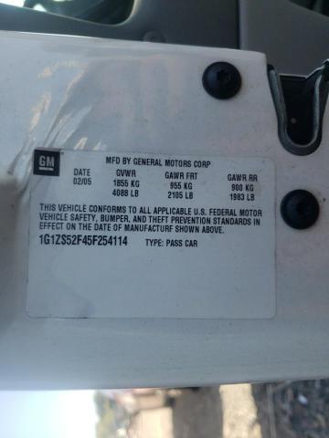 Photo 10 from auction – 2005 CHEVROLET MALIBU with VIN 1G1ZS52F45F254114