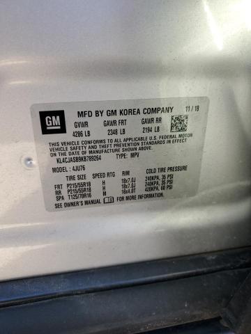Photo 10 from auction – 2019 BUICK ENCORE PRE with VIN KL4CJASB9KB789264