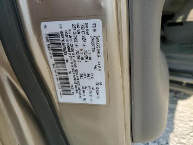Photo 10 from auction – 2002 DODGE GRAND CARA with VIN 2B4GP74L62R796069