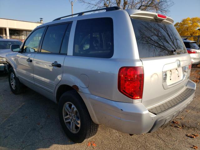 Photo 3 from auction – 2005 HONDA PILOT EXL with VIN 5FNYF18585B010372