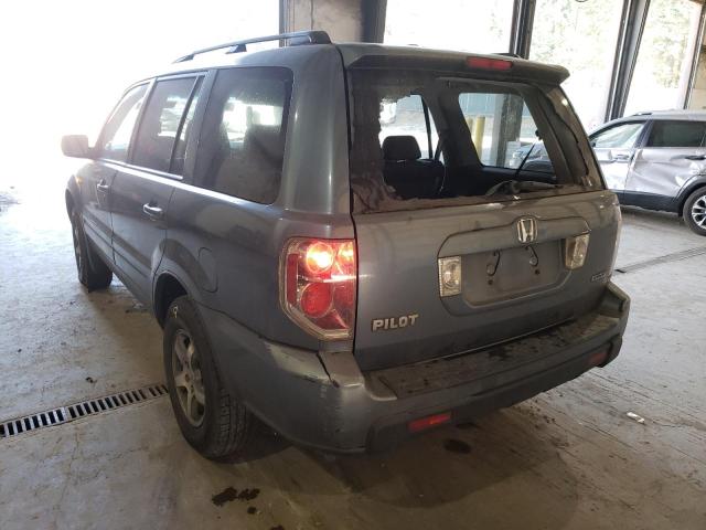 Photo 3 from auction – 2007 HONDA PILOT EXL with VIN 2HKYF18597H530679