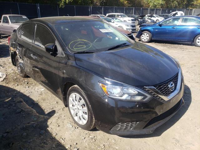 NISSAN SENTRA S 2016 with VIN 3N1AB7AP9GL679527 - Photo from auction