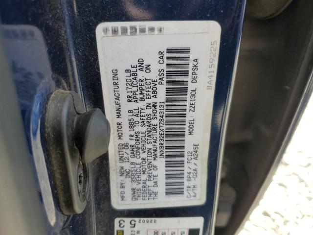 Photo 10 from auction – 2007 TOYOTA COROLLA with VIN 1NXBR32EX7Z843131