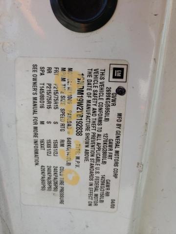 Photo 10 from auction – 2000 CHEVROLET ASTRO with VIN 1GNDM19W2YB192838
