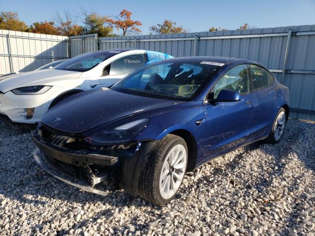 Photo 2 from auction – 2021 TESLA MODEL 3 with VIN 5YJ3E1EB0MF868568
