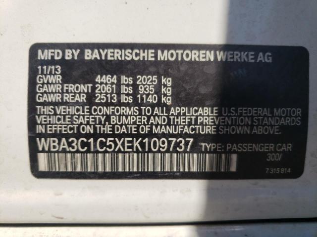 Photo 10 from auction – 2014 BMW 328 I SULE with VIN WBA3C1C5XEK109737
