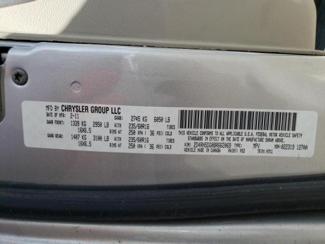 Photo 10 from auction – 2011 DODGE GRAND CARA with VIN 2D4RN5DG0BR662069