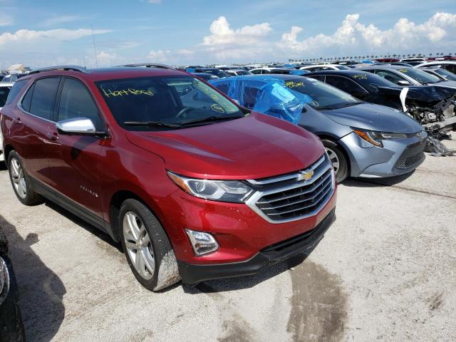 CHEVROLET EQUINOX PR 2020 with VIN 2GNAXYEX9L6251025 - Photo from auction