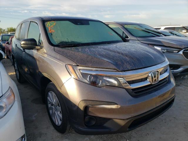 HONDA PILOT LX 2019 with VIN 5FNYF6H12KB088183 - Photo from auction