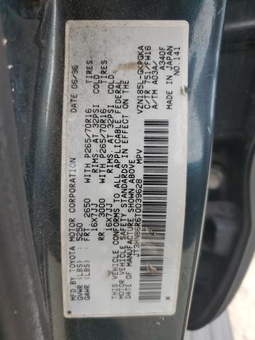Photo 10 from auction – 1996 TOYOTA 4RUNNER SR with VIN JT3HN86R6T0039628