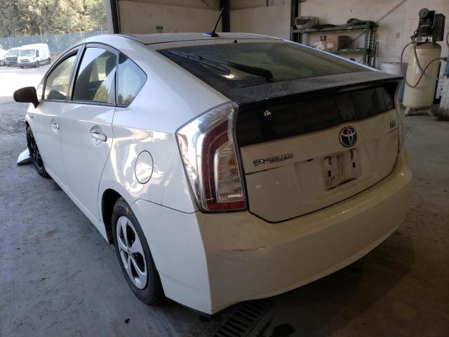 Photo 3 from auction – 2015 TOYOTA PRIUS with VIN JTDKN3DU1F0428340