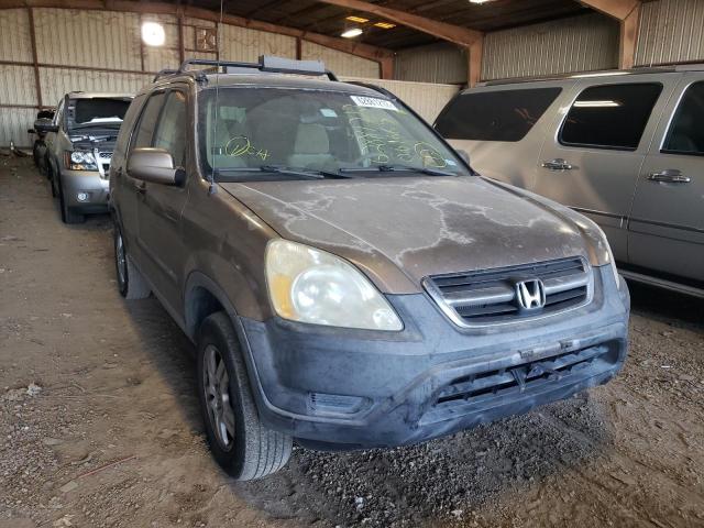 HONDA CR-V EX 2002 with VIN JHLRD788X2C061665 - Photo from auction