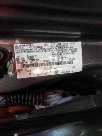 Photo 10 from auction – 2012 FORD FOCUS SEL with VIN 1FAHP3M22CL290066