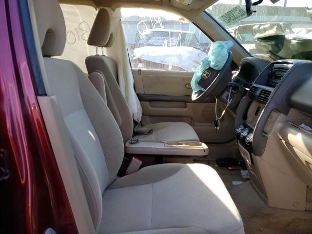 Photo 5 from auction – 2005 HONDA CR-V EX with VIN JHLRD78835C033758