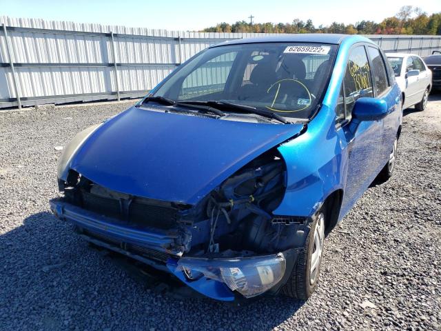 Photo 9 from auction – 2007 HONDA FIT with VIN JHMGD38497S037847