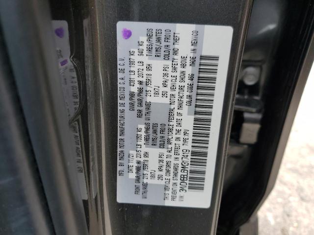 Photo 10 from auction – 2021 MAZDA CX-30 SELE with VIN 3MVDMBBL6MM317419
