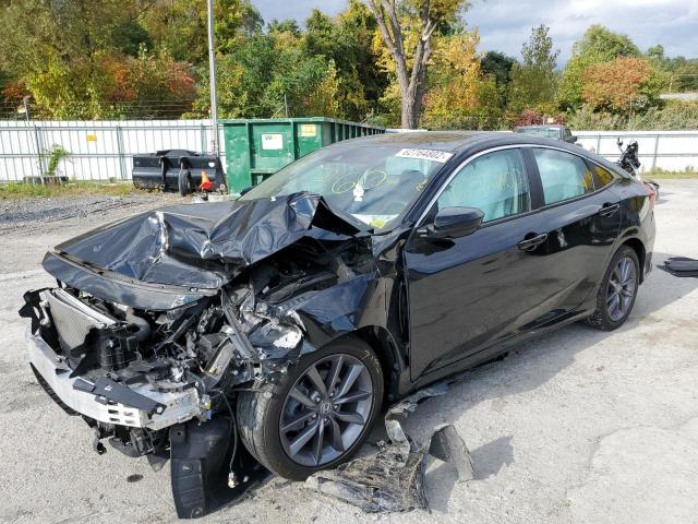 Photo 2 from auction – 2019 HONDA CIVIC EX with VIN 19XFC1F34KE217022