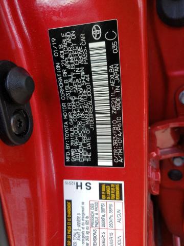 Photo 10 from auction – 2020 TOYOTA COROLLA LE with VIN JTDEBRBE6LJ000144