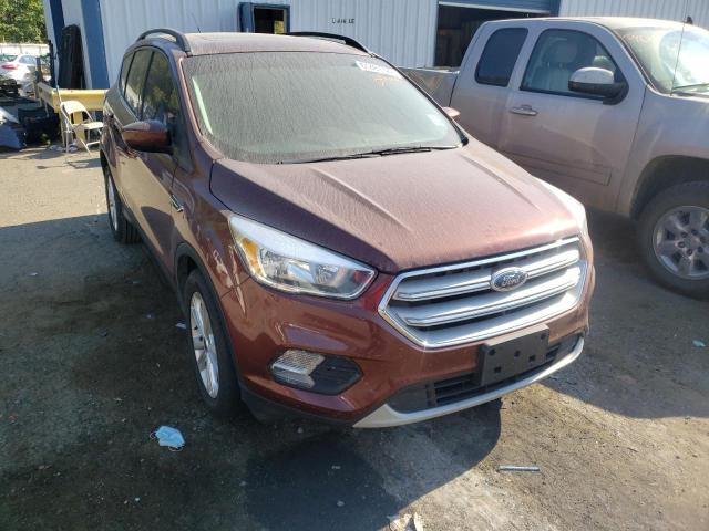 FORD ESCAPE SE 2018 with VIN 1FMCU0GD3JUB45551 - Photo from auction