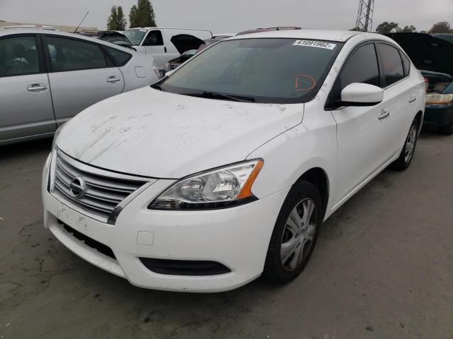 Photo 2 from auction – 2015 NISSAN SENTRA S with VIN 3N1AB7AP1FY281777