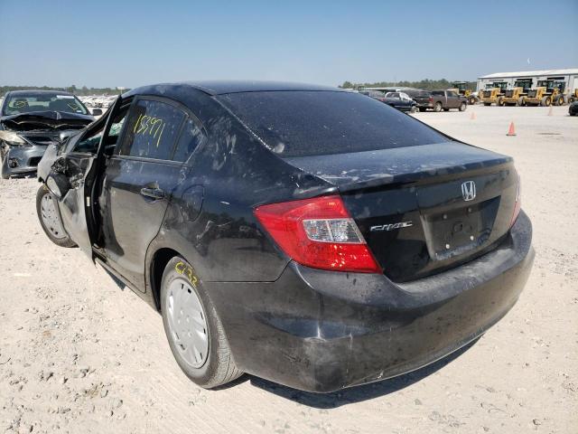 Photo 3 from auction – 2012 HONDA CIVIC LX with VIN 19XFB2F56CE004522