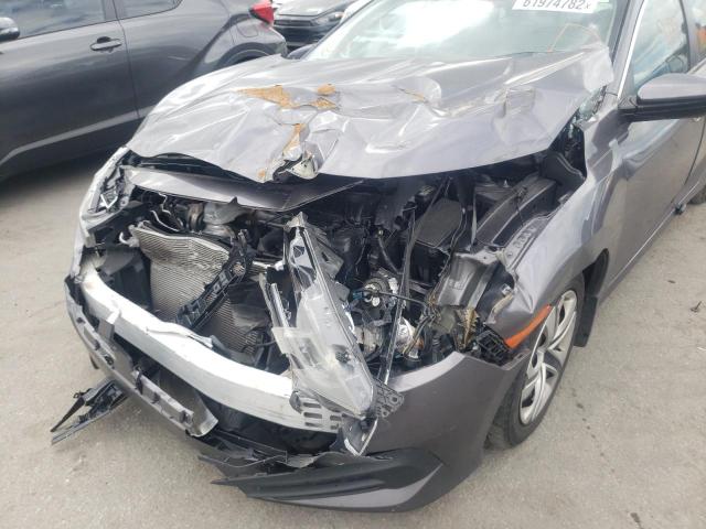 Photo 9 from auction – 2017 HONDA CIVIC LX with VIN 19XFC2F57HE045522
