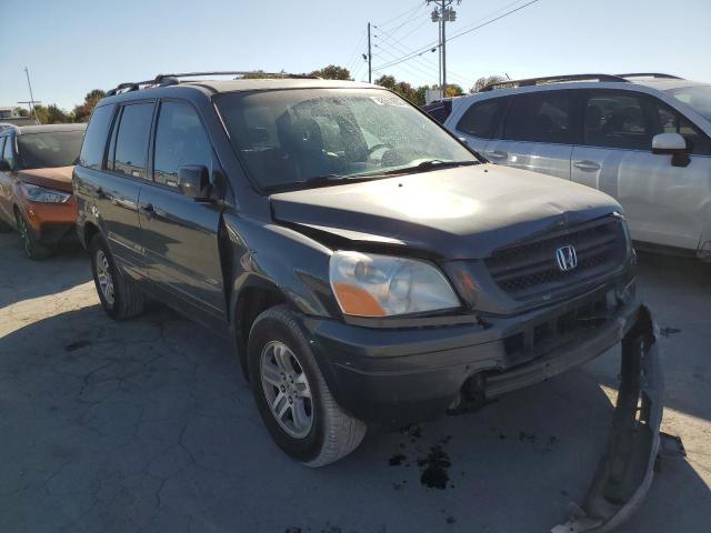 HONDA PILOT EXL 2005 with VIN 2HKYF18685H563131 - Photo from auction