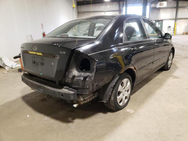 Photo 4 from auction – 2008 KIA SPECTRA EX with VIN KNAFE122385535691